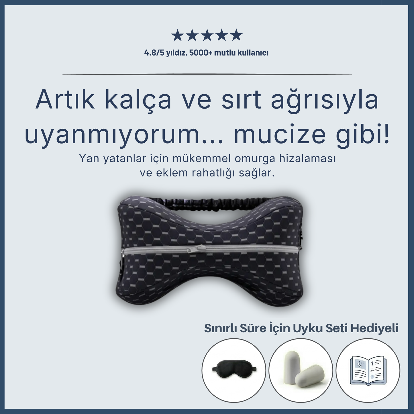 Ortevra™ Ortopedik Diz Yastığı